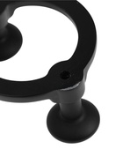 УЦЕНКА Крючок мебельный CAPPIO BELLO, двухрожковый, цвет черный - Фото 6