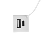 УЦЕНКА Внешний аккумулятор Luazon модель PB-03, 2200 мАч, USB, 1 А, крепление кольцо, белый - Фото 6
