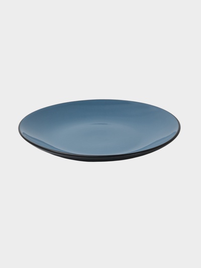 УЦЕНКА Тарелка обеденная «Глянец» 27 см, синяя