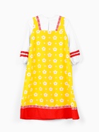 Карнавальный костюм русский народный для девочки «Аленушка», жёлтый, р. 122 11009765