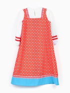 Карнавальный костюм русский народный для девочки «Аленушка», красный, р. 134 - Фото 6