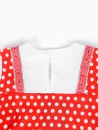 Карнавальный костюм русский народный для девочки «Аленушка», красный, р. 134 - Фото 7