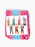 Карнавальный костюм русский народный для девочки «Аленушка», розовый, р. 122 - Фото 12