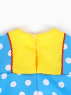 Карнавальный костюм русский народный для девочки «Матрешка», голубой, р. 134 - Фото 6