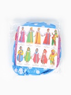 Карнавальный костюм русский народный для девочки «Матрешка», голубой, р. 134 - Фото 10