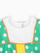 Карнавальный костюм русский народный для девочки «Матрешка», зеленый, р. 134 11009776