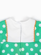 Карнавальный костюм русский народный для девочки «Матрешка», зеленый, р. 134 11009776