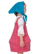 Карнавальный костюм русский народный для девочки «Матрешка», розовый, р. 134 11009777