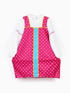 Карнавальный костюм русский народный для девочки «Матрешка», розовый, р. 134 11009777