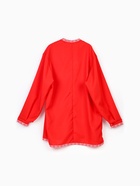 Рубаха-косоворотка русская народная мужская, красная р-р. XL 56-58 - Фото 11