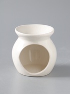 УЦЕНКА Аромалампа керамика "Спокойствие. Горы" белая 7,2х7,2х7,8 см - Фото 5