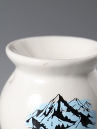 УЦЕНКА Аромалампа керамика "Спокойствие. Горы" белая 7,2х7,2х7,8 см - Фото 7