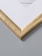 УЦЕНКА Фоторамка пластик МИРАМ 30х40 см 211 золото (пластиковый экран) - Фото 3