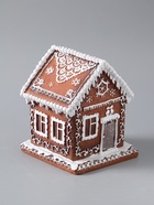 УЦЕНКА Сувенир полистоун свет "Пряничный домик с узорами" 13х13х15 см - Фото 3