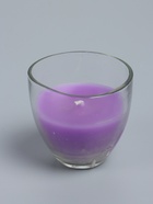 УЦЕНКА Свеча ароматическая в стакане «SCENTED CANDLE» 100 г, лавандовые поля - Фото 2