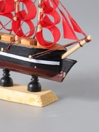 УЦЕНКА Корабль сувенирный малый «Марианна», борта с белой полосой, паруса алые, 3×10×10 см - Фото 8