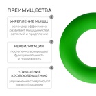 УЦЕНКА Эспандер кистевой Fortius, 20 кг, зелёный - Фото 2