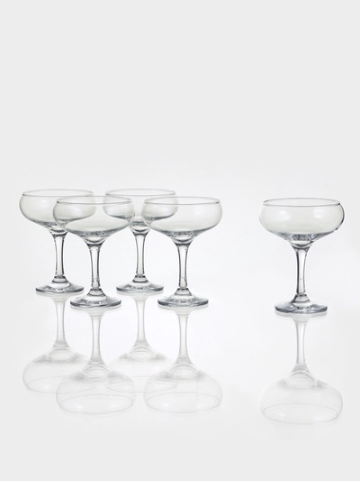 УЦЕНКА Набор бокалов для шампанского Bistro, 280 мл, 5 шт.