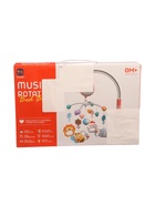 УЦЕНКА Мобиль музыкальный "Песенки совушки" на бат, голубой - Фото 3