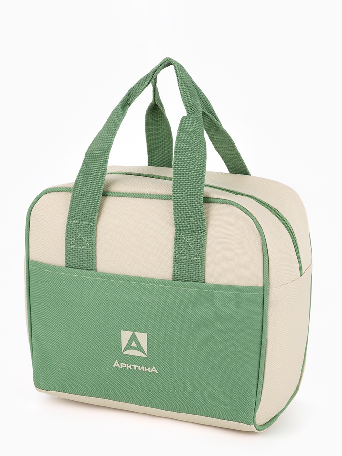 Термосумка для ланча «Арктика», 7.5 л, 22.5×15×21 см, зеленая - Фото 1