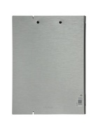 Планшет-трансформер А4 с зажимом, пластик (полифом), 1800 мкм, серебристый металлик - Фото 7