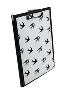 Планшет-трансформер А4 с зажимом, пластик (полифом), 1800 мкм, серебристый металлик  (артикул 11003344)  большой выбор товаров оптом и в розницу по низким ценам с доставкой