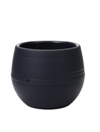 УЦЕНКА Горшок для цветов 2 л "Япония", цвет графитовый - Фото 1