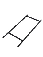 УЦЕНКА Подставка для растений, 208×40×177 см, 8 полок, 3 секции, черная - Фото 2