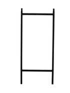 УЦЕНКА Подставка для растений, 208×40×177 см, 8 полок, 3 секции, черная - Фото 3