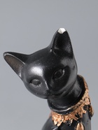 УЦЕНКА Фигура "Кошка" черная, 20х8см - Фото 6