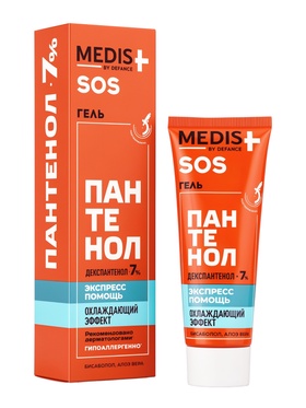 Гель для тела Medis by Defance, SOS быстрое восстановление с пантенолом 7 %, 75 мл  (артикул 11003572)  большой выбор товаров оптом и в розницу по низким ценам с доставкой