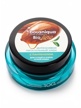 Крем для тела Botaniqua Sense of nature, интенсивно питательный, 50 мл  (артикул 11003586)  большой выбор товаров оптом и в розницу по низким ценам с доставкой