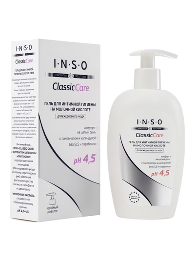 Гель для интимной гигиены INSO Classic Care, 250 мл