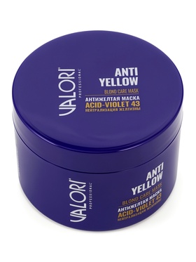 Маска для светлых и седых волос Valori Professional, антижёлтая, 500 мл  (артикул 11003596)  большой выбор товаров оптом и в розницу по низким ценам с доставкой