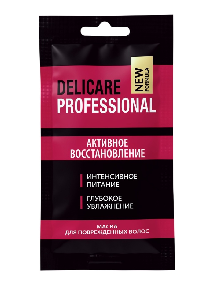 Маска для повреждённых волос Delicare Professional, 25 мл - Фото 1