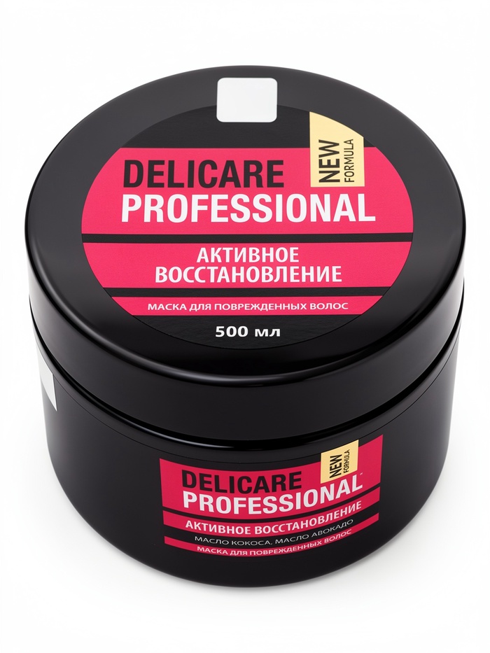 Маска для повреждённых волос Delicare Professional, 500 мл - Фото 1