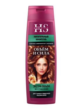 Шампунь для тонких волос Hair Style, питательный, 400 мл  (артикул 11003618)  большой выбор товаров оптом и в розницу по низким ценам с доставкой