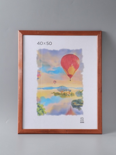 УЦЕНКА Фоторамка 40×50 см (2501) дерево (пластиковый экран)