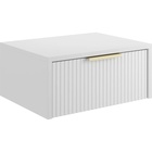 Тумба подвесная в прихожую, 450×350×200 мм, цвет белый/белый  (артикул 10996851)  большой выбор товаров оптом и в розницу по низким ценам с доставкой