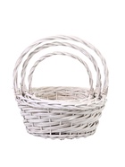 УЦЕНКА Набор корзин «Косичка», 3 шт, 35×12/38 см, 29×11/32 см, 24×10/27 см, ива - Фото 16