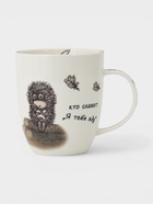 Кружка КОРАЛЛ «Ёжик в тумане», 380 мл, фарфор, белая - Фото 2