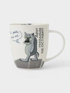 Кружка Quinsberry «Жил был пёс», 420 мл, фарфор, белая - Фото 2