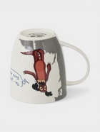 Кружка Quinsberry «Жил был пёс», 420 мл, фарфор, белая - Фото 3