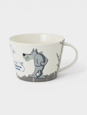 Кружка «Жил был пёс», 500 мл, фарфор, белая