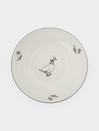 Тарелка глубокая Тихорецкий фарфор «Гуси», d=20 см, 300 мл, белая - Фото 2