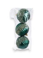 УЦЕНКА Набор шаров пластик d-8 см, 4 шт "Рокси" зелёный - Фото 2