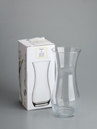 УЦЕНКА Ваза «Флора» 25.5 см прозрачная - Фото 4