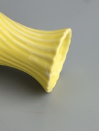 УЦЕНКА Ваза керамика настольная «Олвен» талия, 18×7.5 см, жёлтый - Фото 4