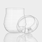 УЦЕНКА Баночка для мёда и варенья «Винни», 300 мл, 8×14 см, стеклянная ложка, стекло, прозрачная - Фото 4