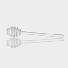 УЦЕНКА Баночка для мёда и варенья «Винни», 300 мл, 8×14 см, стеклянная ложка, стекло, прозрачная - Фото 5